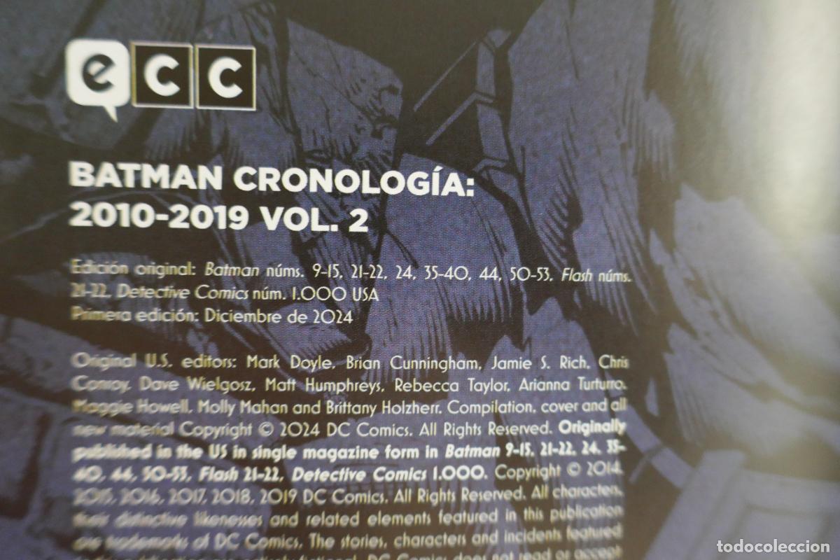 C&oacute;mics: BATMAN CRONOLOGIA 2010-2019 VOL. 1 y 2 . Excelente estado - Foto 22