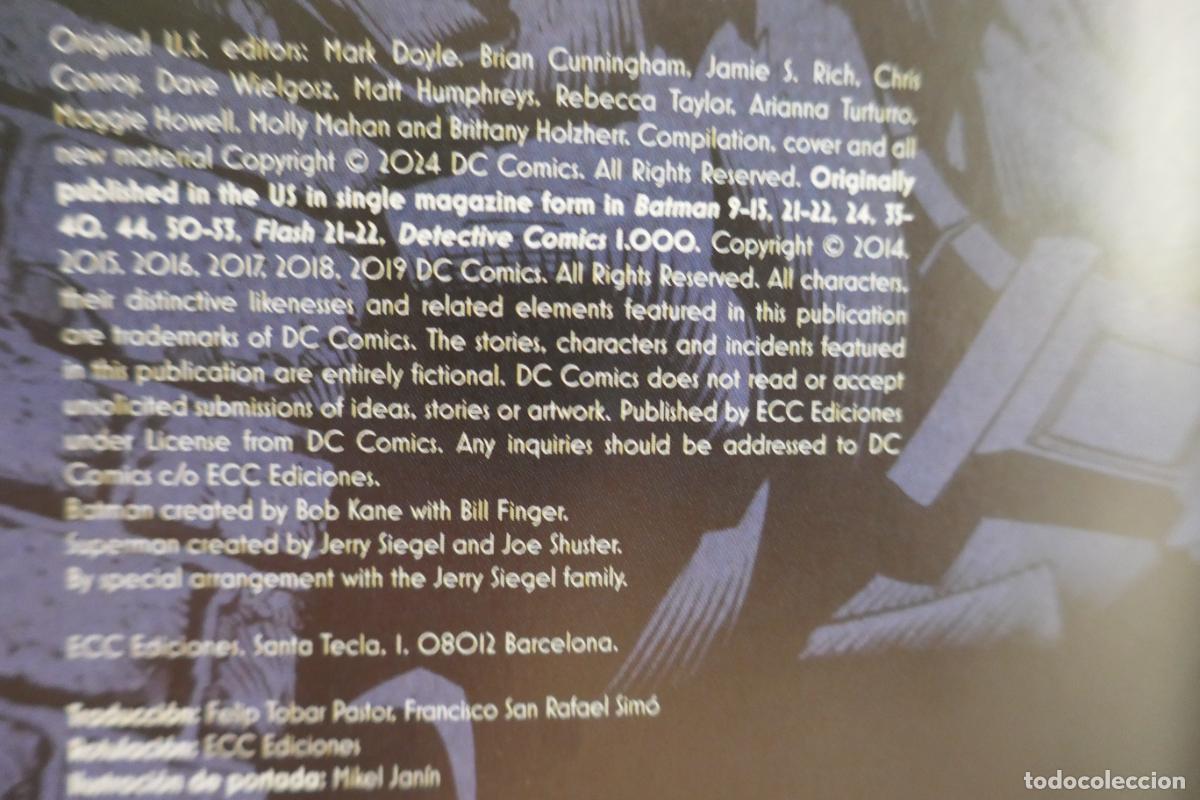 C&oacute;mics: BATMAN CRONOLOGIA 2010-2019 VOL. 1 y 2 . Excelente estado - Foto 23