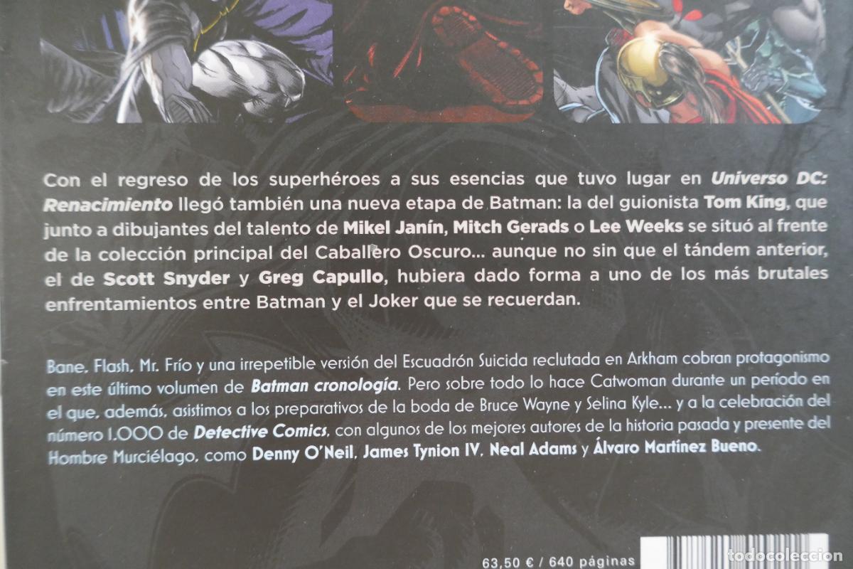 C&oacute;mics: BATMAN CRONOLOGIA 2010-2019 VOL. 1 y 2 . Excelente estado - Foto 27