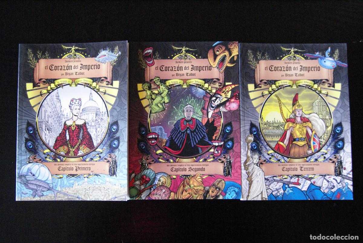 C&oacute;mics: El coraz&oacute;n del Imperio, Completa, 3 n&ordm;s. Astiberri / Alter comics, Dark Horse, 2003. Bryan Talbot - Foto 1