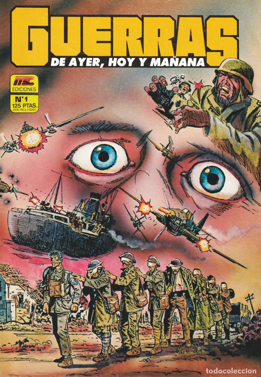 Comics: TODO FLEETWAY GUERRAS DE AYER, HOY Y MA&Ntilde;ANA N&ordm; 1-2 (MC Ediciones 1987) Completa, &iexcl;SUPER OFERTA!
