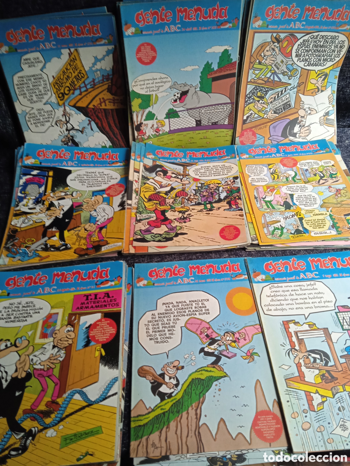 Comics: GENTE MENUDA - LOTE DE 100 EJEMPLARES - SEMANARIO JUVENIL DE ABC