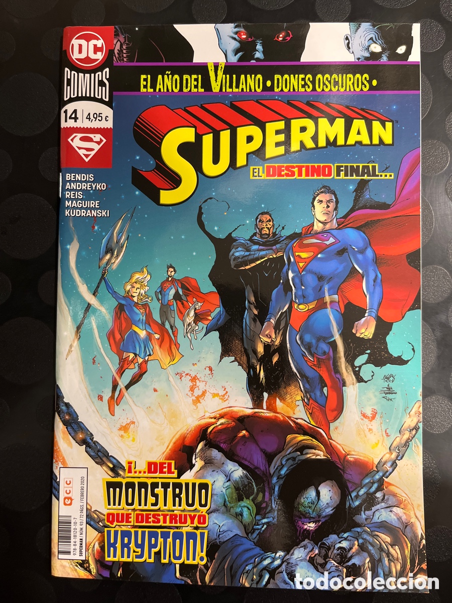 C&oacute;mics: SUPERMAN N.93 / 14 LA SAGA DE LA UNIDAD DC ECC ( 2012/2024 )