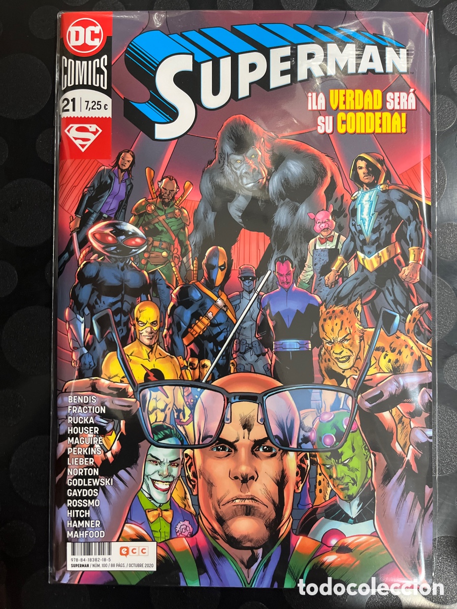 C&oacute;mics: SUPERMAN N.100 / 21 H&Eacute;ROES DC ECC ( 2012/2024 )