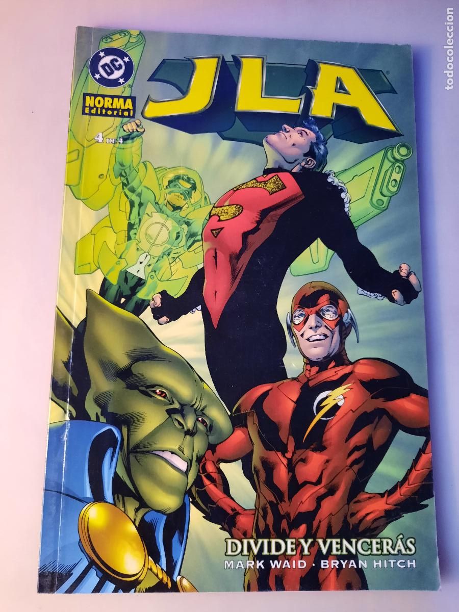 C&oacute;mics: JLA: DIVIDE Y VENCER&Aacute;S N&ordm; 1 AL 4 DE 4 - ED. NORMA -COMPLETA - Foto 13