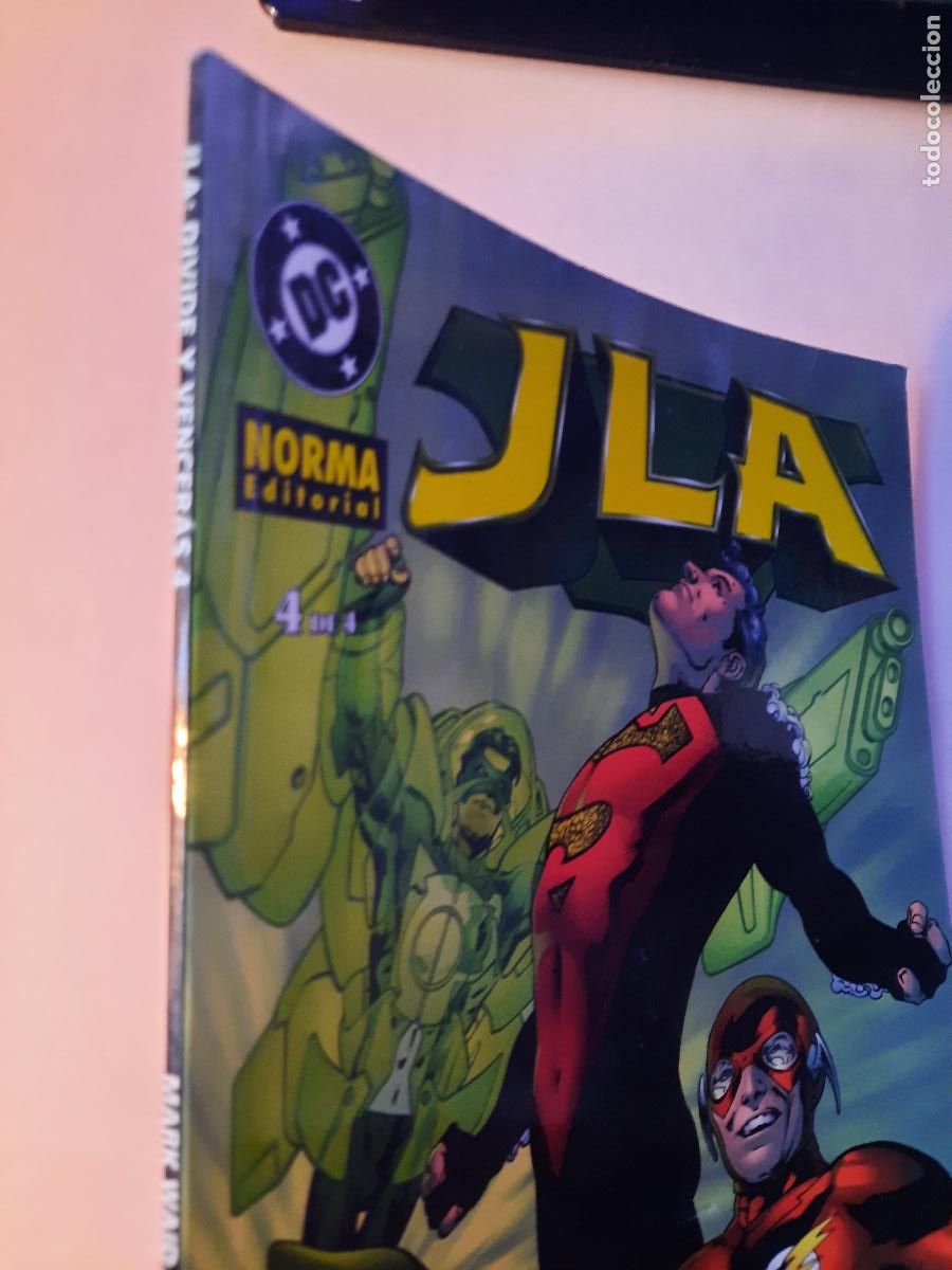C&oacute;mics: JLA: DIVIDE Y VENCER&Aacute;S N&ordm; 1 AL 4 DE 4 - ED. NORMA -COMPLETA - Foto 14