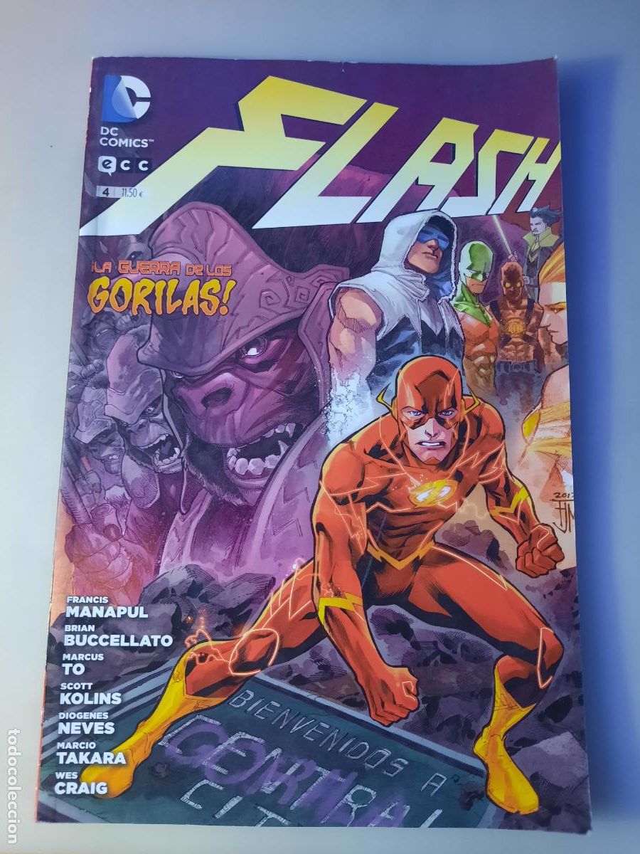 C&oacute;mics: FLASH N&ordm; 4 - ED. ECC - Foto 1