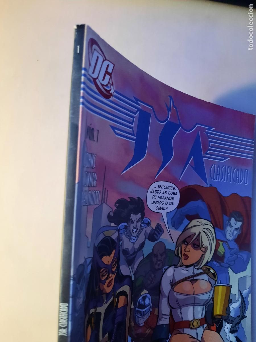 C&oacute;mics: JSA: CLASIFICADO N&ordm; 1 - ED. PLANETA - Foto 2
