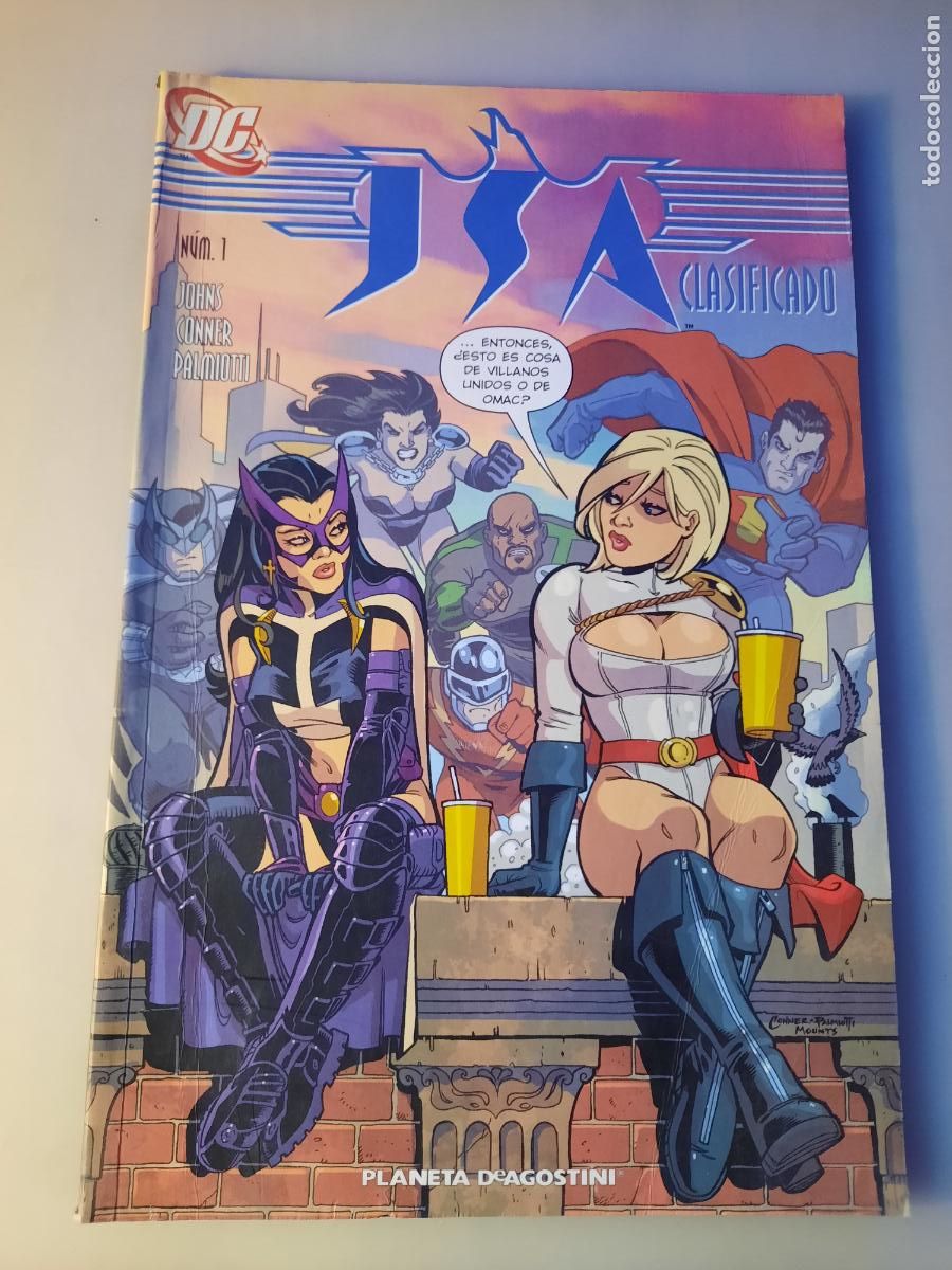 C&oacute;mics: JSA: CLASIFICADO N&ordm; 1 - ED. PLANETA - Foto 1