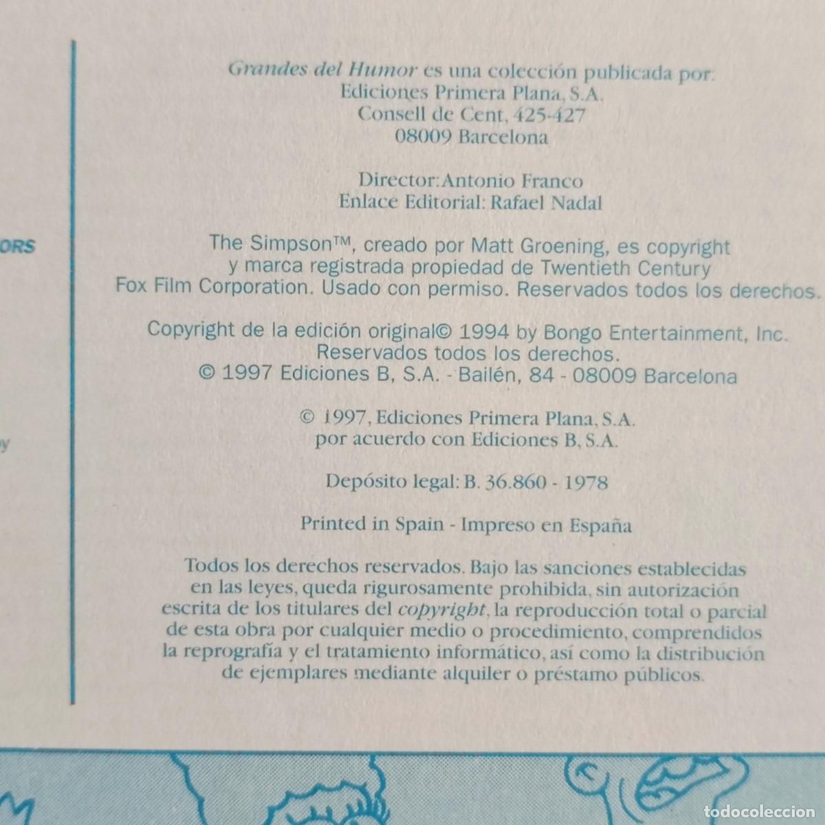 C&oacute;mics: Grandes del humor BARTMAN tomos 14 y 15 - Foto 6