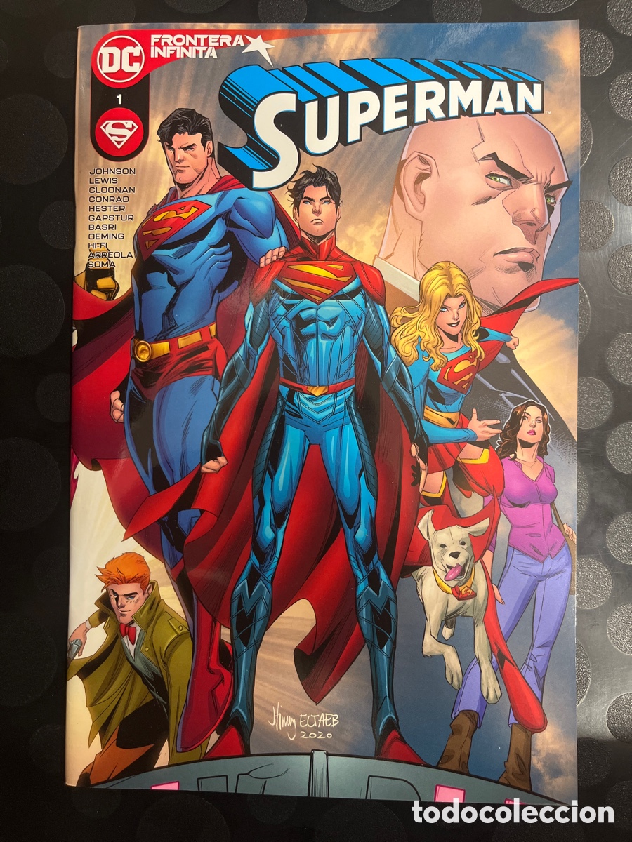 C&oacute;mics: SUPERMAN N.111 / 1 FRONTERA INFINITA DC ECC ( 2012/2024 )