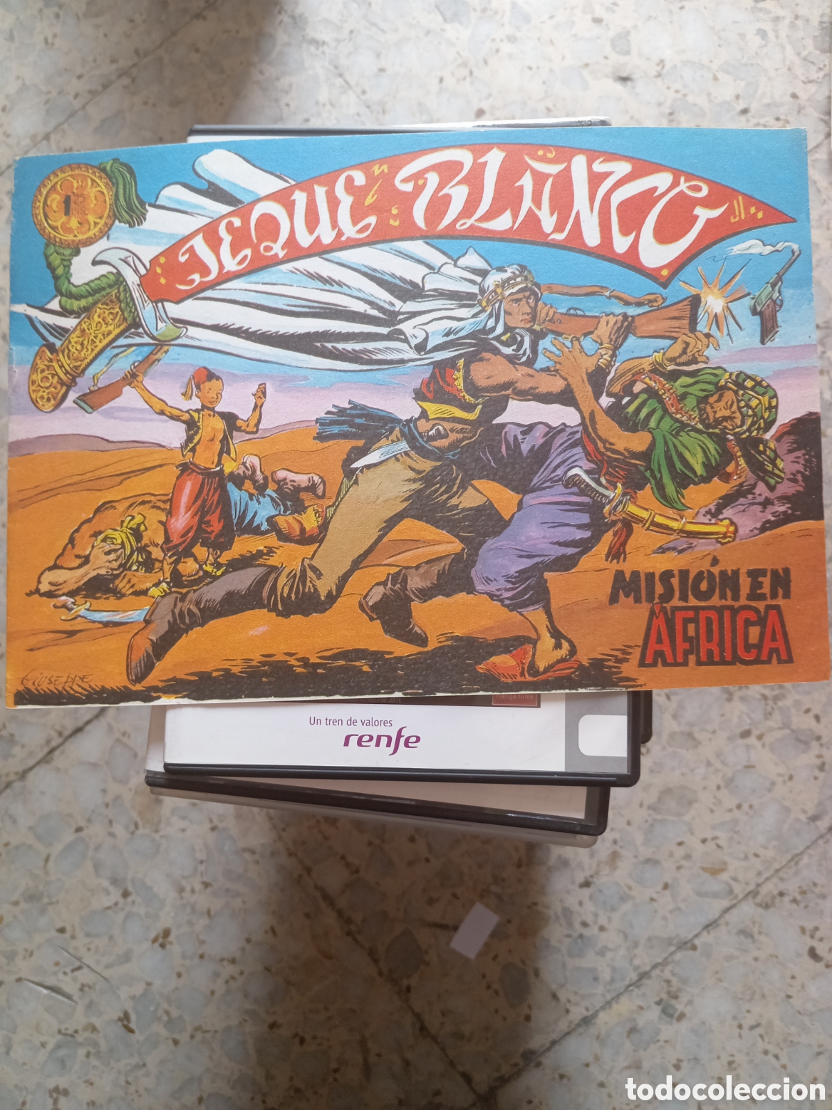 C&oacute;mics: JEQUE BLANCO MISION EN AFRICA 1