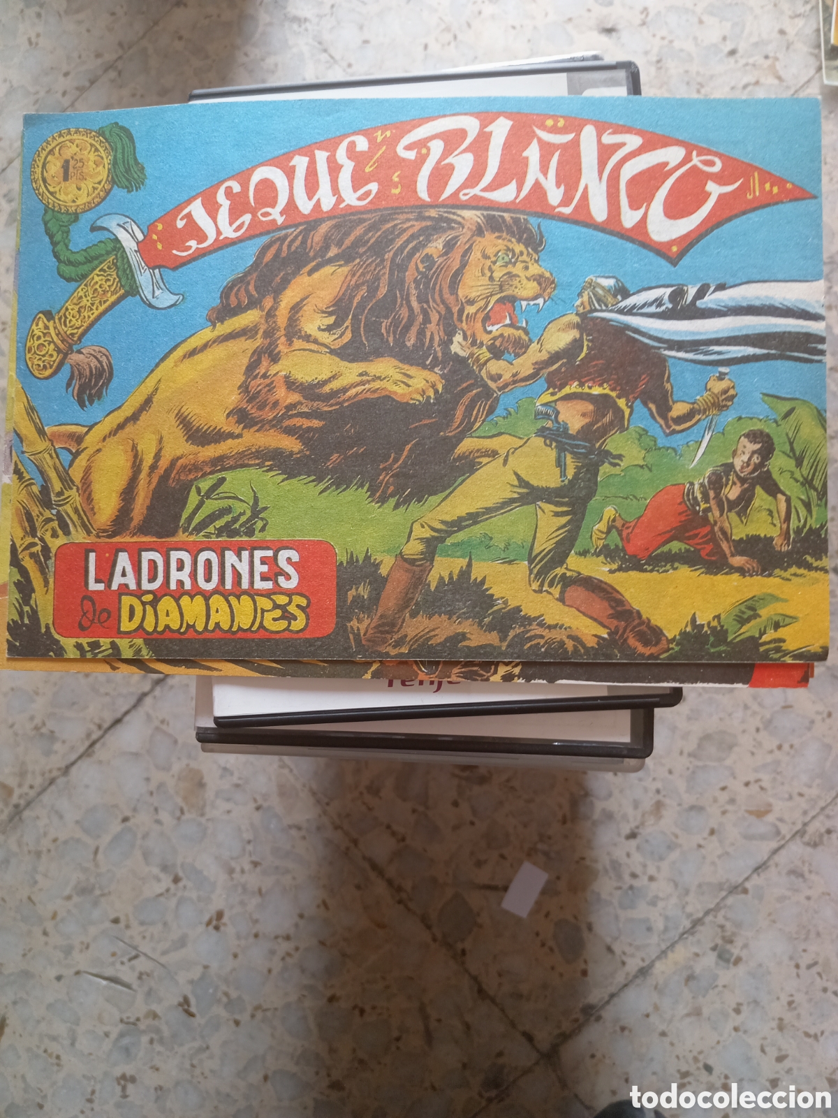 C&oacute;mics: JEQUE BLANCO LADRONES DE DIAMANTES 4 - Foto 1