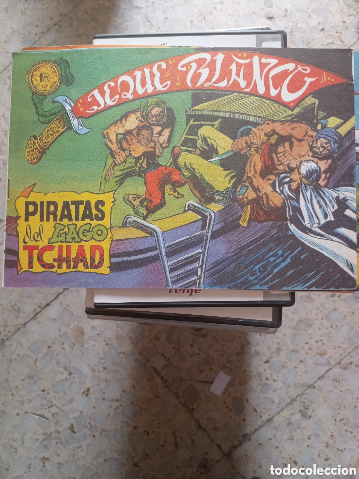 Comics : JEQUE BLANCO PIRATAS DEL LAGO TCHAD 5