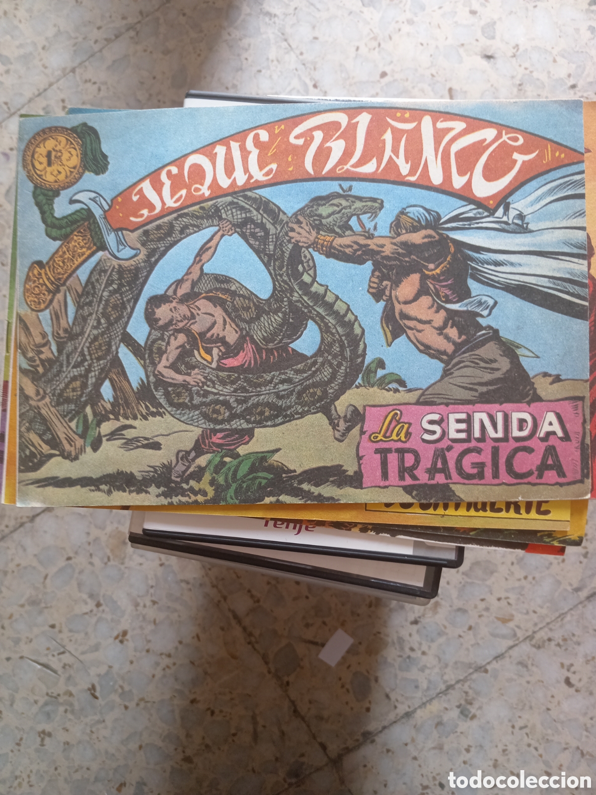C&oacute;mics: JEQUE BLANCO LA SENDA TRAGICA 9 - Foto 1