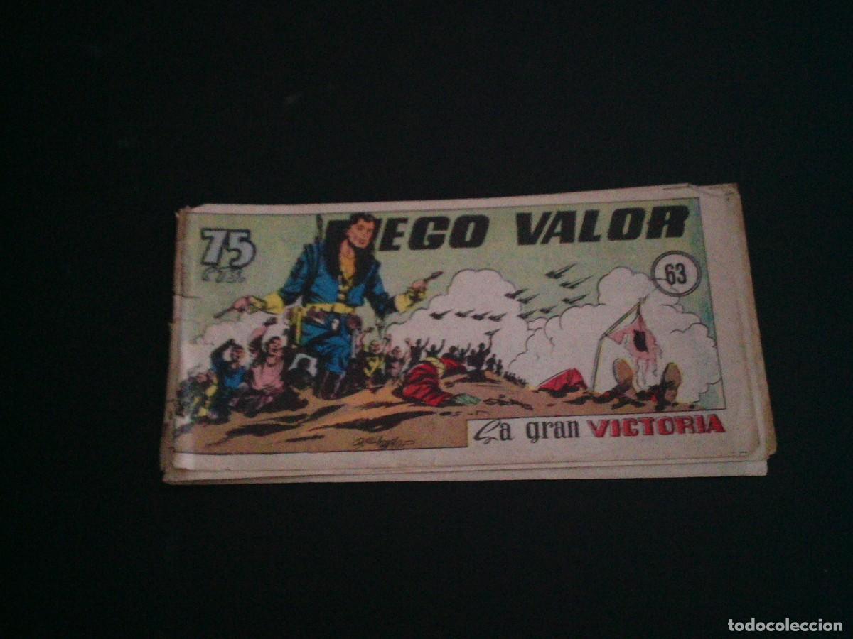 C&oacute;mics: DIEGO VALOR - LA GRAN VICTORIA - NUMERO 63 - NORMAL ESTADO - CJ 237 - Foto 1
