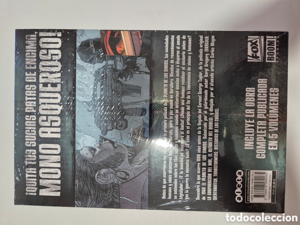 C&oacute;mics: Colecci&oacute;n comic Aleta el Planeta de los Simios - Foto 2