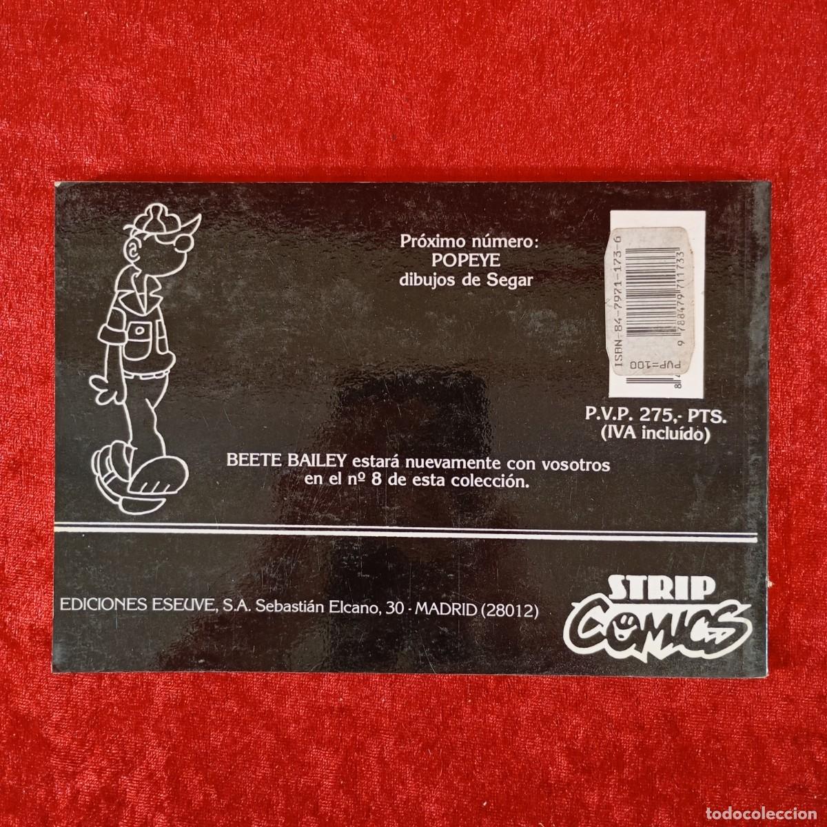 C&oacute;mics: BEETLE BAILEY - MORT WALKER - STRIP COMICS - EDICIONES ESEUVE - 1990 / 3404 - Foto 2