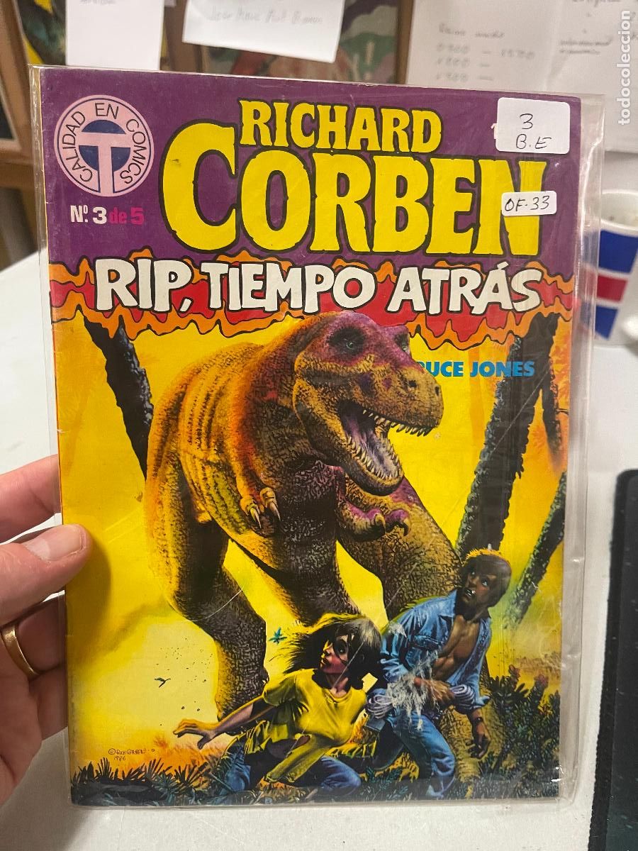 C&oacute;mics: RICHARD CORBEN RIP, TIEMPO ATRAS NUMERO 3 NORMAL ESTADO - Foto 1