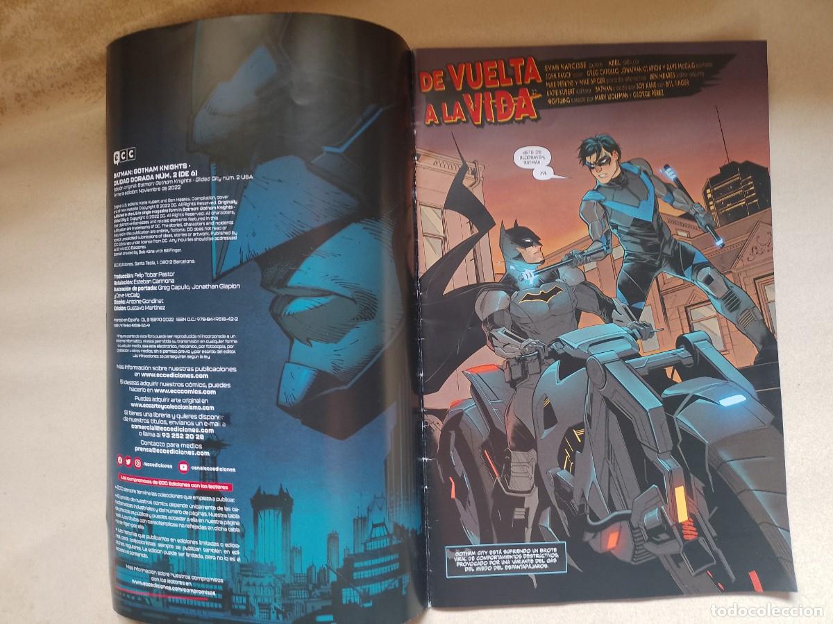 C&oacute;mics: BATMAN GOTHAM KNIGHTS.CIUDAD DORADA - Foto 3