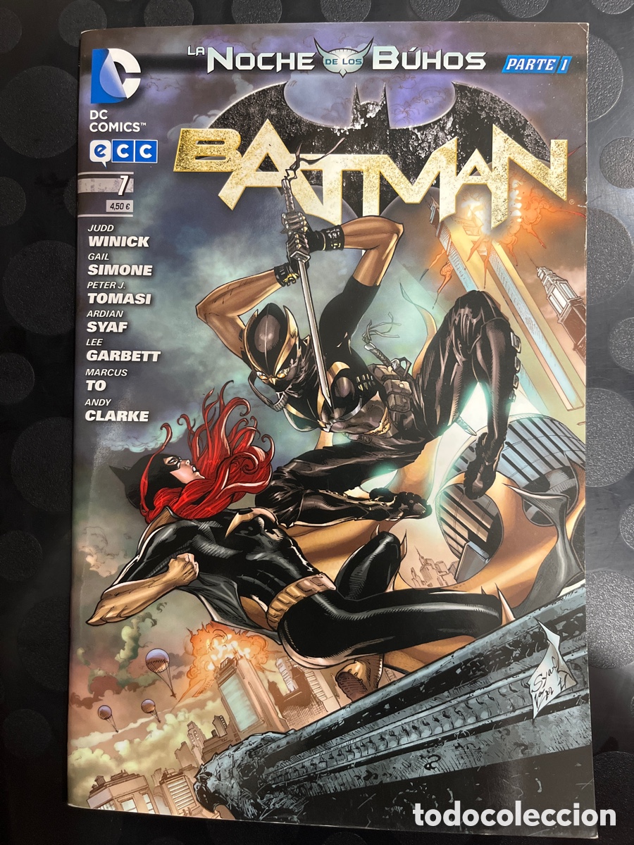 C&oacute;mics: BATMAN N.7 LA NOCHE DE LOS B&Uacute;HOS DC ECC ( 2012/2024 ) - Foto 1