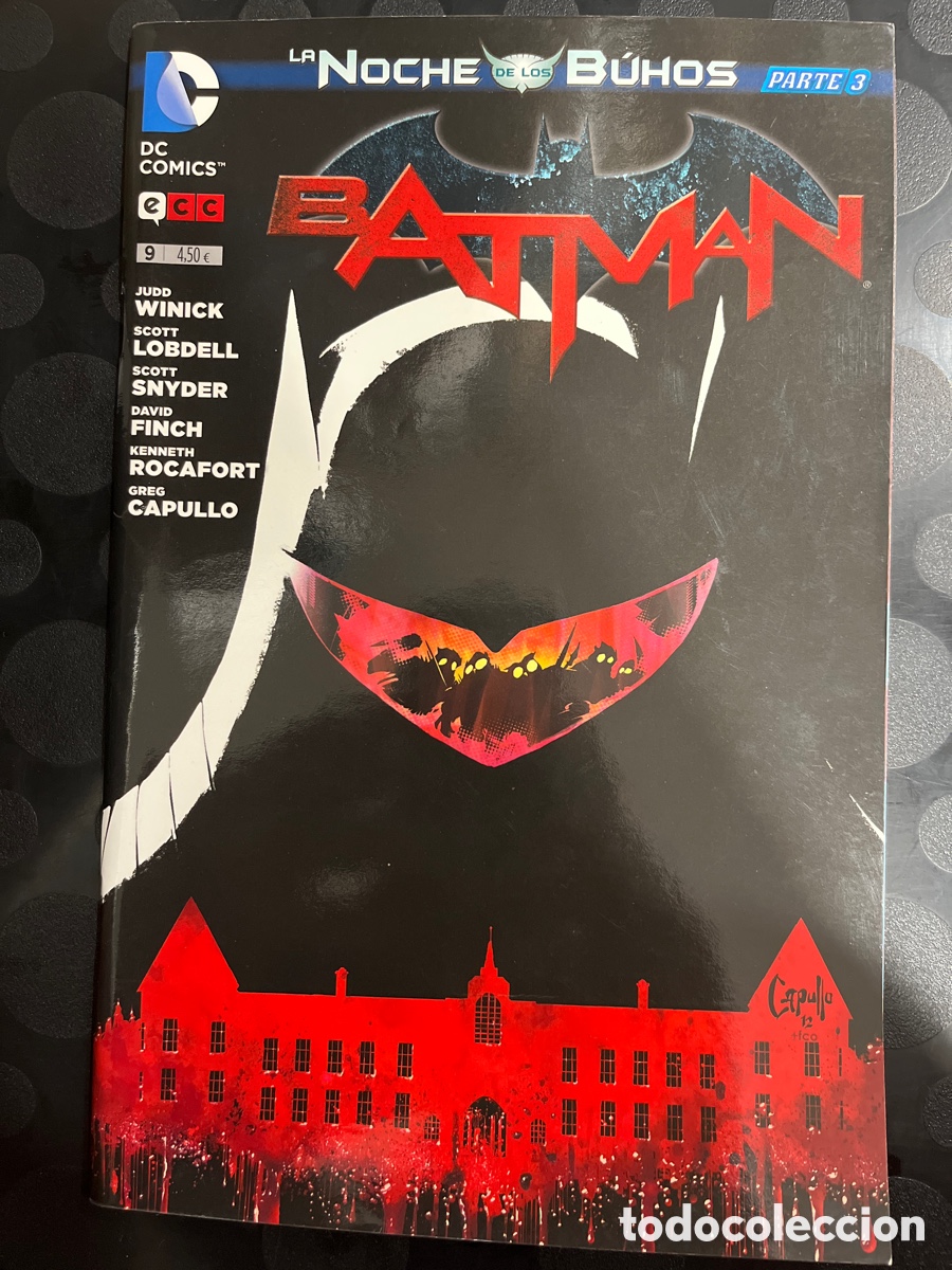 C&oacute;mics: BATMAN N.9 LA NOCHE DE LOS B&Uacute;HOS DC ECC ( 2012/2024 ) - Foto 1