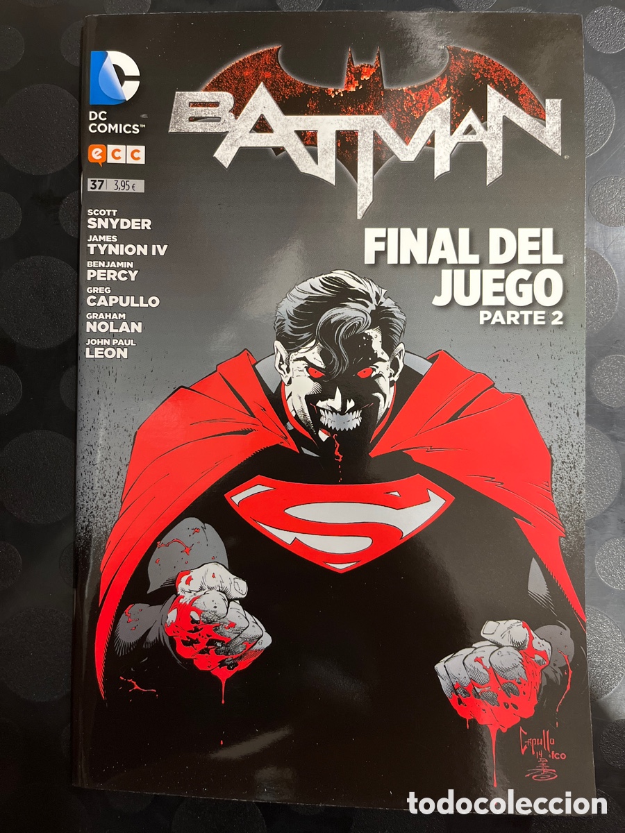 C&oacute;mics: BATMAN N.37 FINAL DEL JUEGO DC ECC ( 2012/2024 )