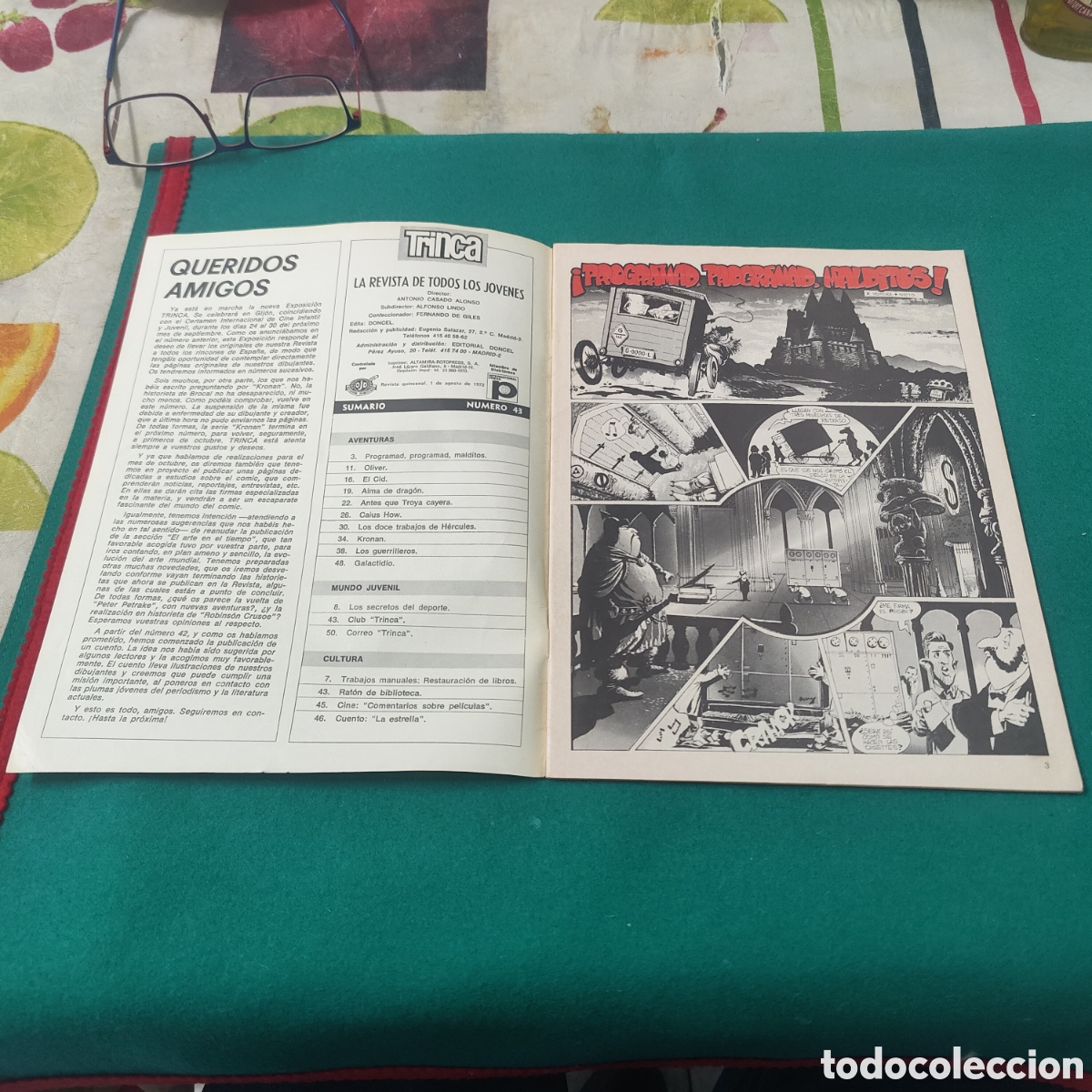 C&oacute;mics: TRINCA N&deg;43. MUY BUEN ESTADO. - Foto 2
