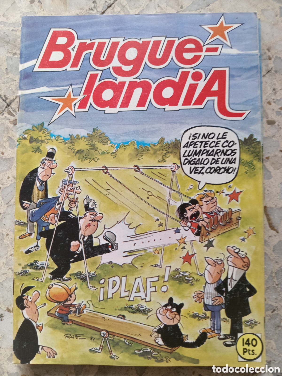 C&oacute;mics: BRUGUE LANDIA N&ordm; 8 FEBRERO 1982 BRUGUELANDIA