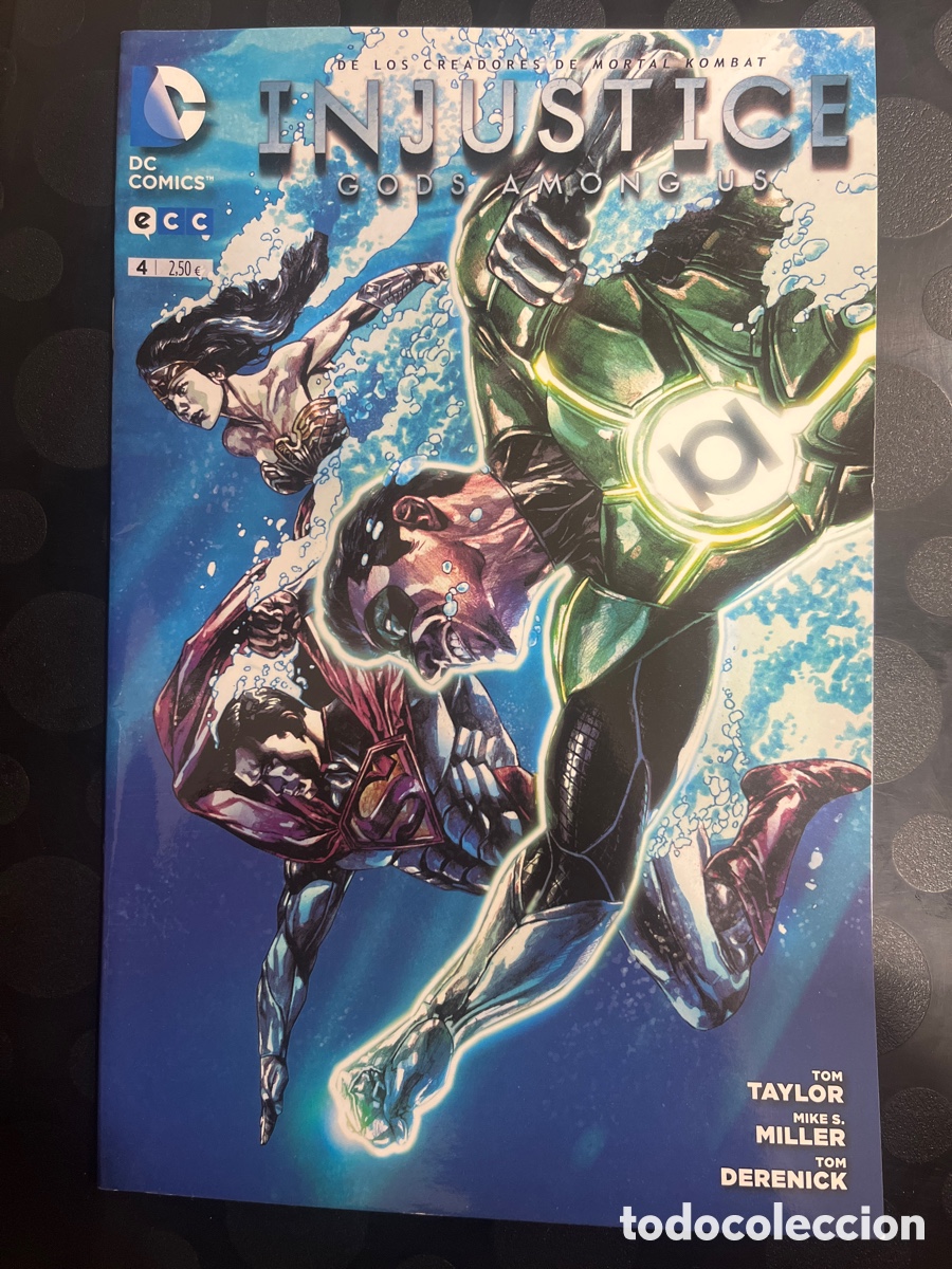 C&oacute;mics: INJUSTICE N.4 GODS AMONG US DC ECC ( 2013/2019 )