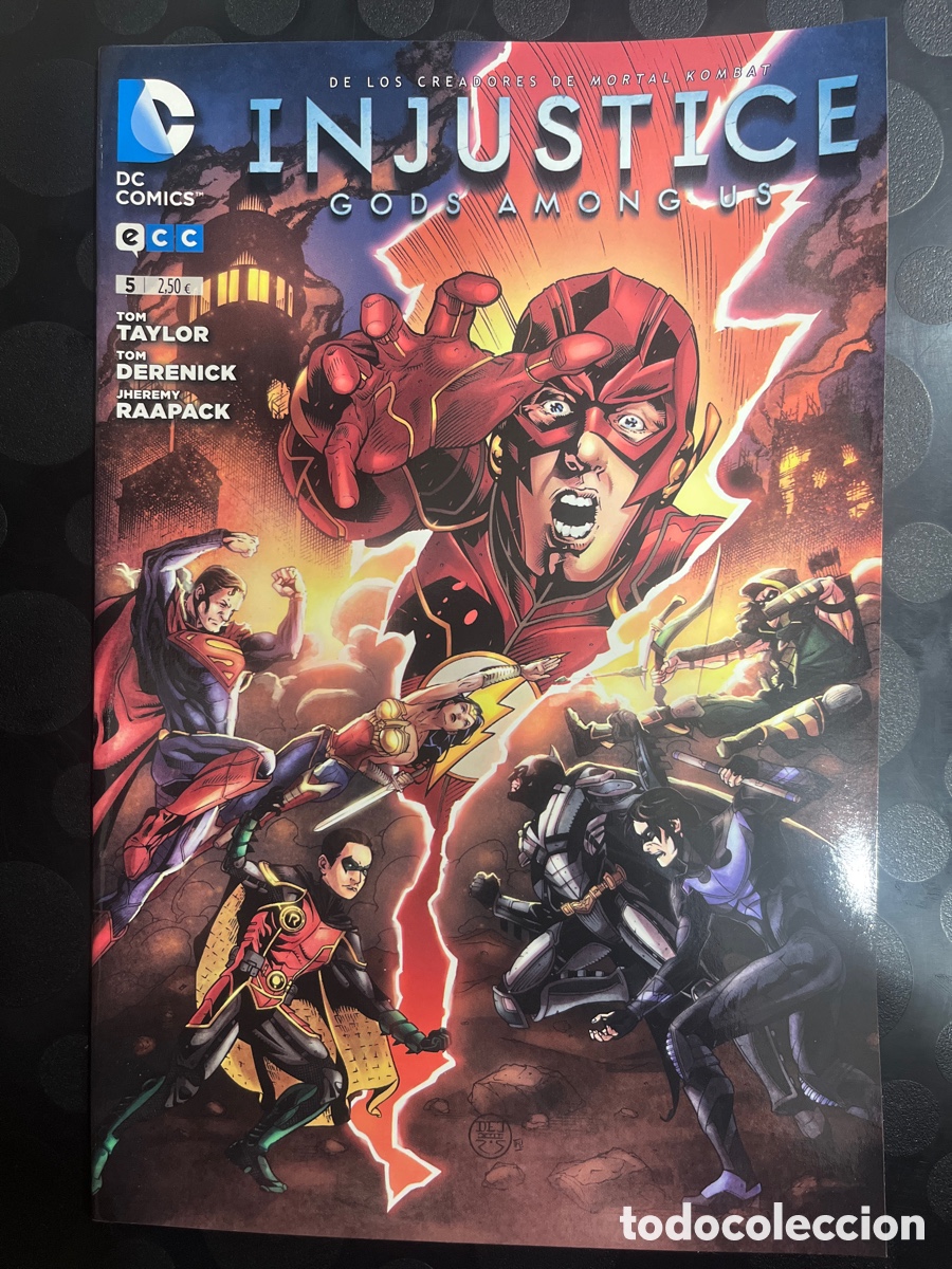 C&oacute;mics: INJUSTICE N.5 GODS AMONG US DC ECC ( 2013/2019 )