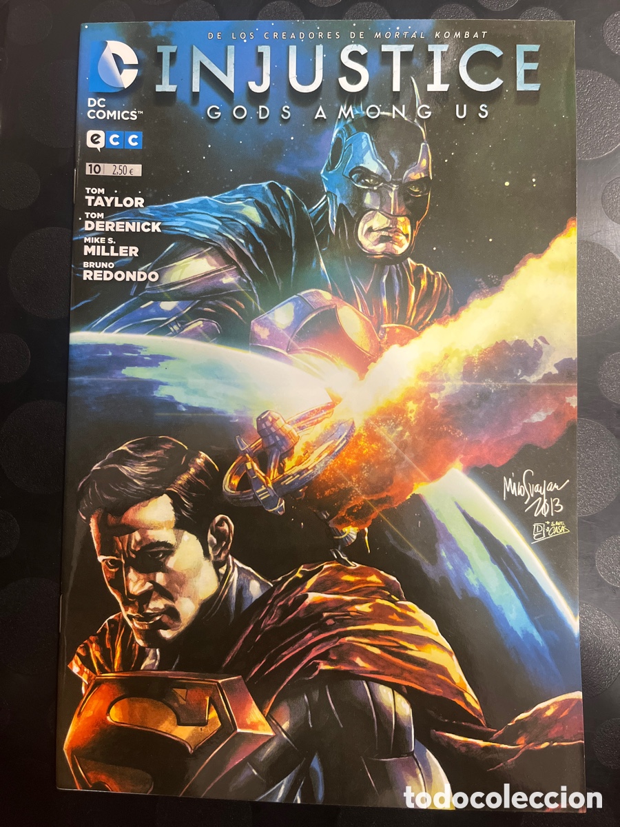C&oacute;mics: INJUSTICE N.10 GODS AMONG US DC ECC ( 2013/2019 )