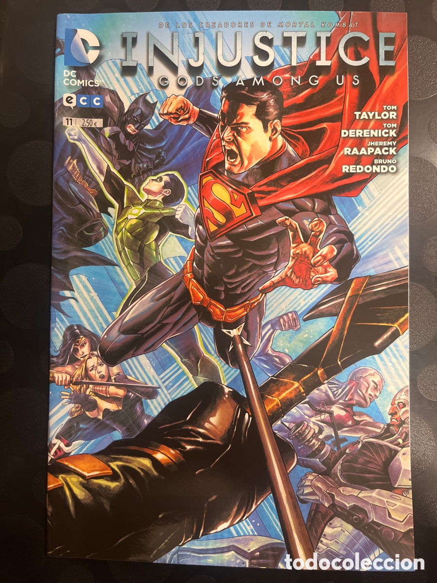 C&oacute;mics: INJUSTICE N.11 GODS AMONG US DC ECC ( 2013/2019 )