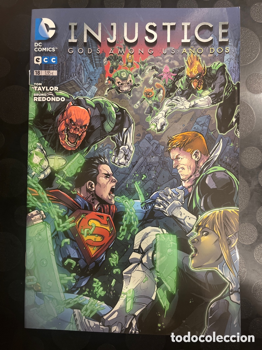 C&oacute;mics: INJUSTICE N.18 GODS AMONG US : A&Ntilde;O DOS DC ECC ( 2013/2019 )