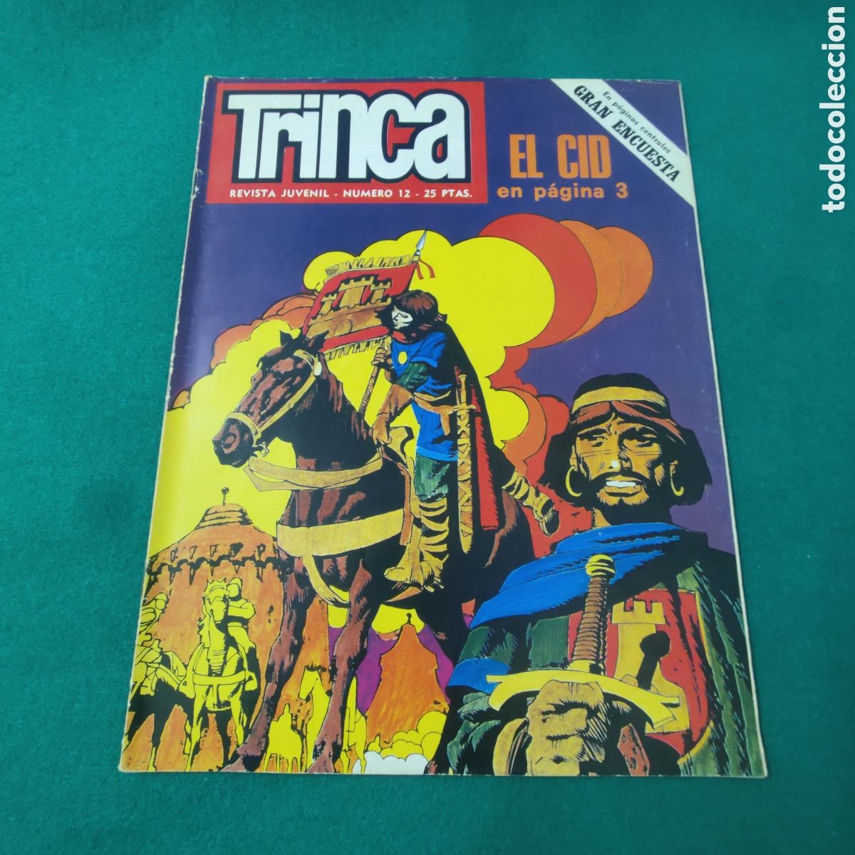 C&oacute;mics: TRINCA NUM. 12 EL CID. Muy bien estado - Foto 1
