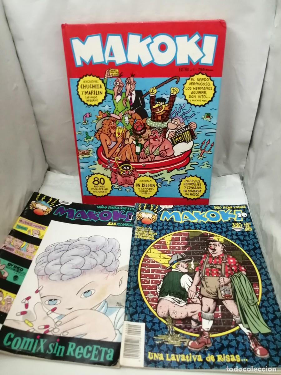 Comics: PACK 3 C&oacute;mic MAKOKI: Extra No. 1 (tapa dura) + No 18 + No 20