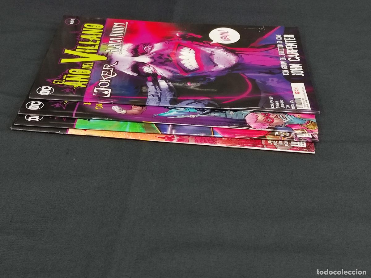 C&oacute;mics: COLECCION COMPLETA - EL A&Ntilde;O DEL VILLANO - 4 EJEMPLARES - ECC - Foto 2