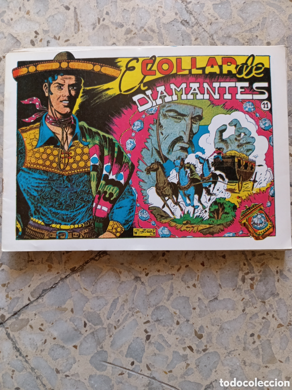 C&oacute;mics: EL CHARRO TEMERARIO EL COLLAR DE DIAMANTES 11 - Foto 1
