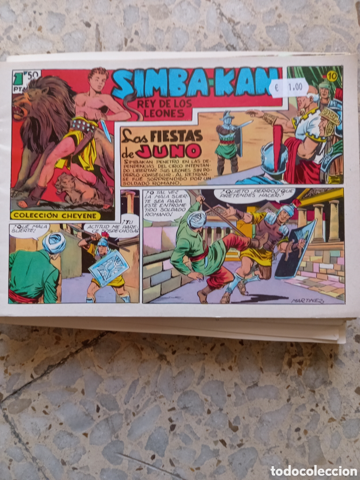 C&oacute;mics: SIMBA KAN REY DE LOS LEONES LAS FIESTAS DE JUNO - Foto 1