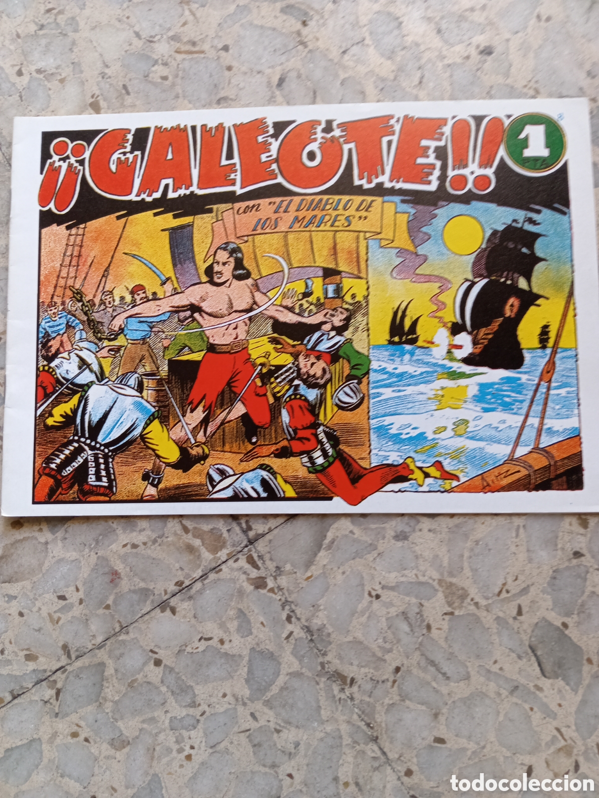 Fumetti: EL DIABLO DE LOS MARES GALEOTE 8