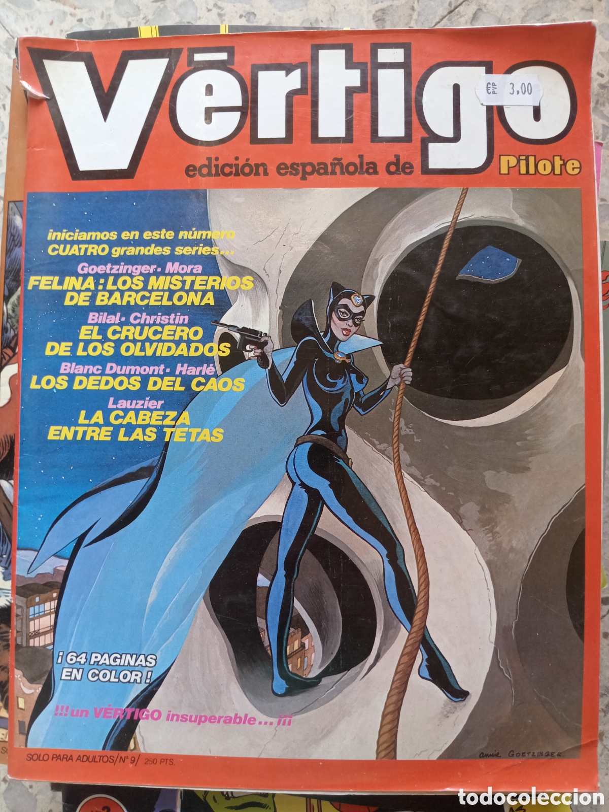 Fumetti: VERTIGO N&ordm; 9 ADULTOS