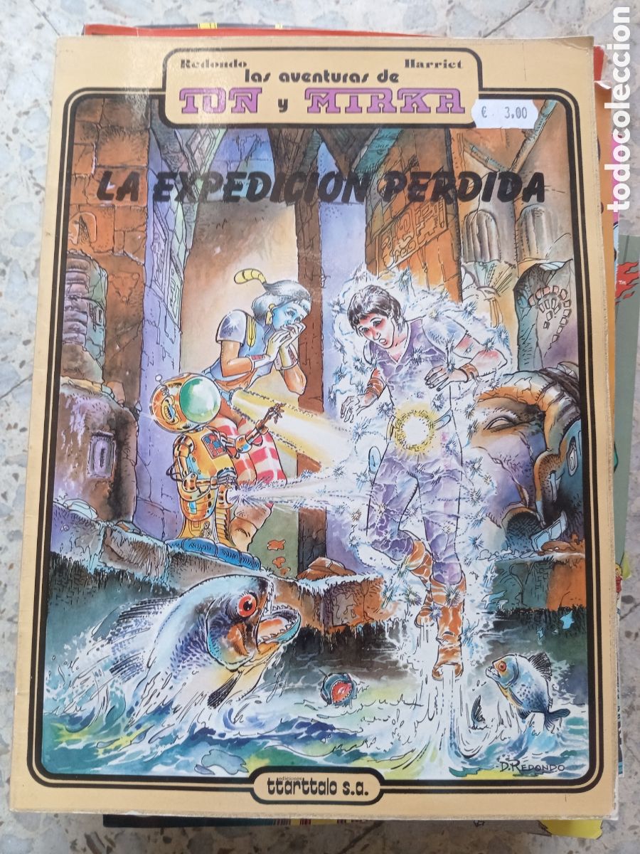 Comics : LAS AVENTURAS DE ION Y MIRKA LA EXPEDICION PERDIDA EDICIONES TTARTTALO
