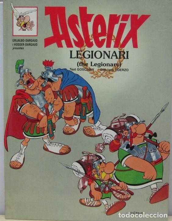 C&oacute;mics: ASTERIX LEGIONARI - BILINGUE INGLES -CATALAN - TAPA DURA - COMIC - Foto 1