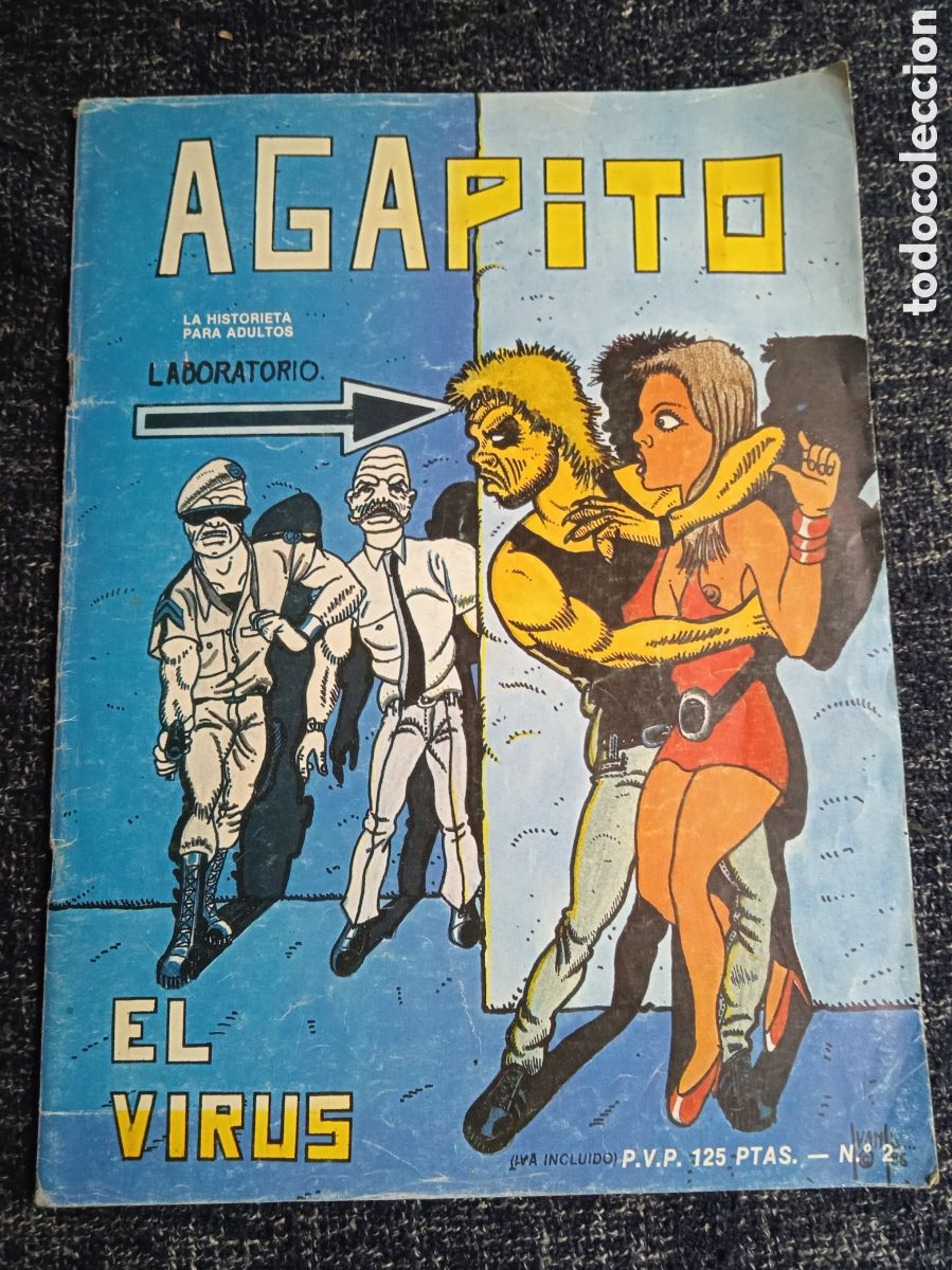 Comics: AGAPITO N&ordm; 2 LA HISTORIETA PARA ADULTOS - EL VIRUS