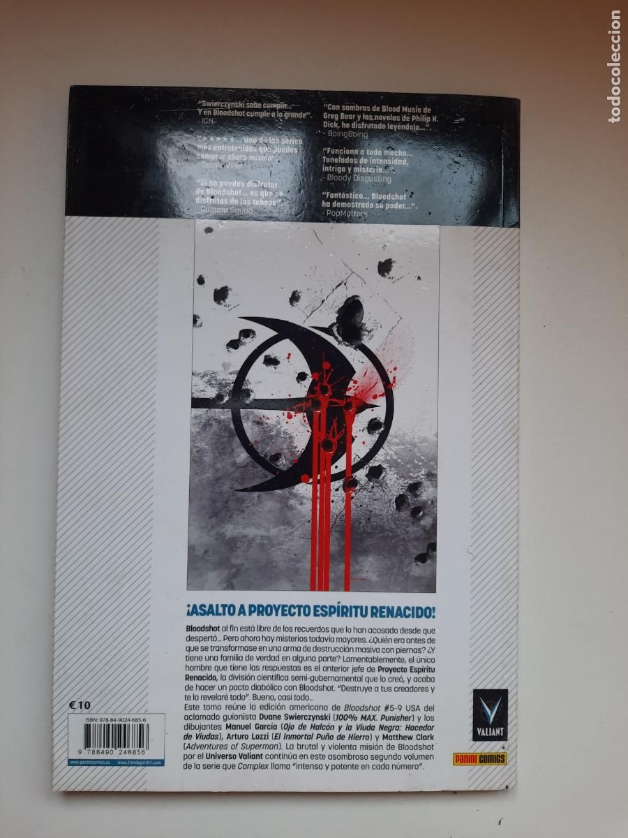C&oacute;mics: BLOODSHOT: AUGE Y CA&Iacute;DA N&ordm; 2 - ED. VALIANT - Foto 3