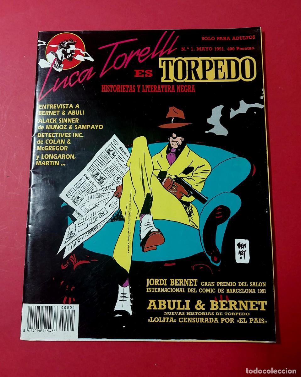 C&oacute;mics: Torpedo N&ordm; 1 Editorial Makoki 1991 Ref CJ - Foto 1