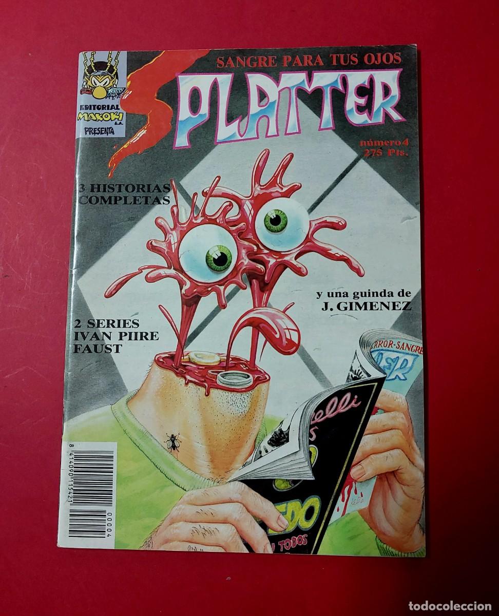 C&oacute;mics: Splatter N&ordm; 4 Makoki 1991 Ref CJ - Foto 1