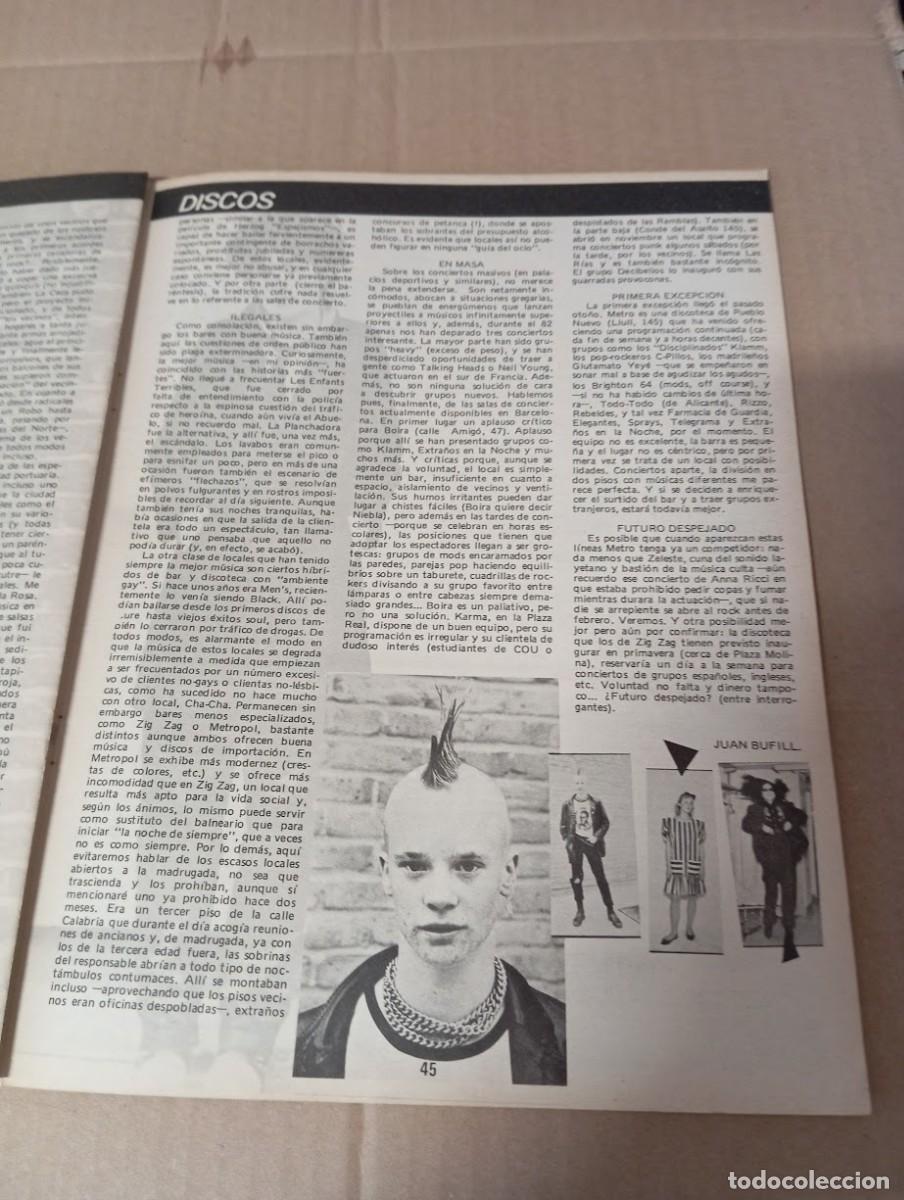 C&oacute;mics: COMIC BESAME MUCHO 1982 / SID VICIOUS ( SEX PISTOL ) DISCOS - Foto 3