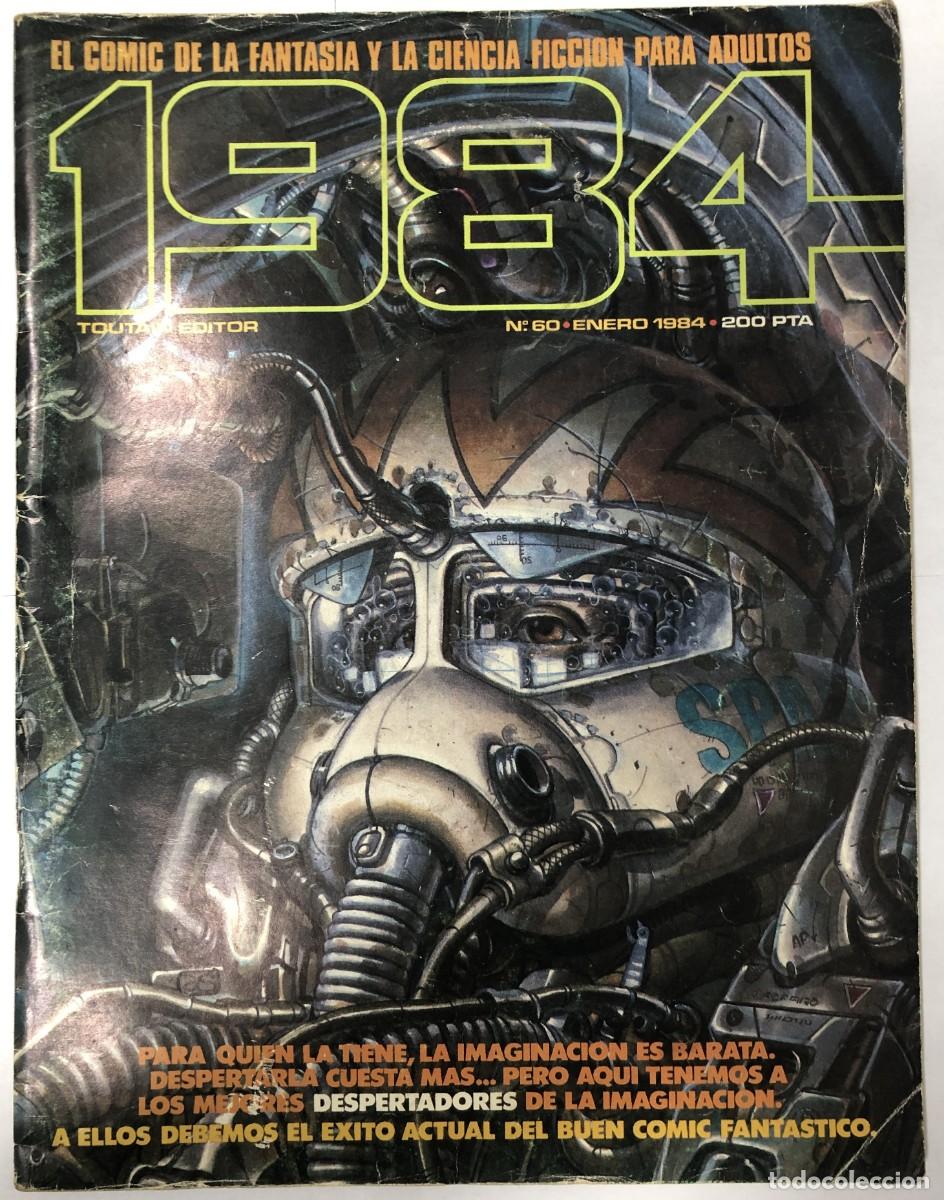 C&oacute;mics: Comic Vintage, 1984: n&ordm; 60 &ndash; Enero 1984 El comic de la Fantasia y la ciencia Ficcion para adultos