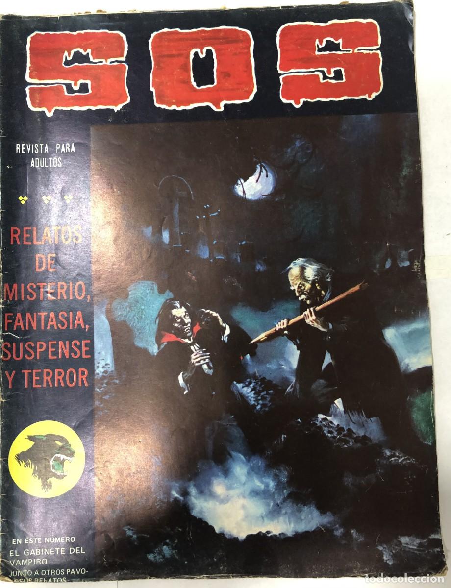 C&oacute;mics: Comic 1974 Vintage SOS, N&ordm;15, Segunda &Eacute;poca, Revista para adultos,